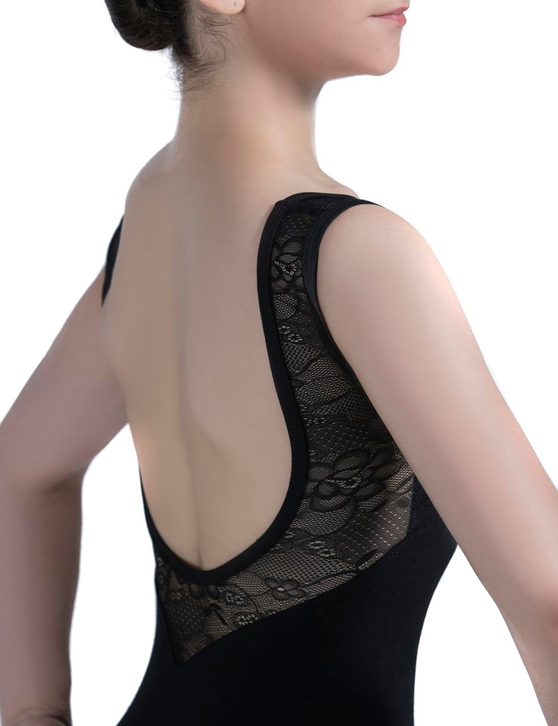 Dance Favourite Black Leotards for Women and Girls Gymnastics 01D0163 (M) - Image 3